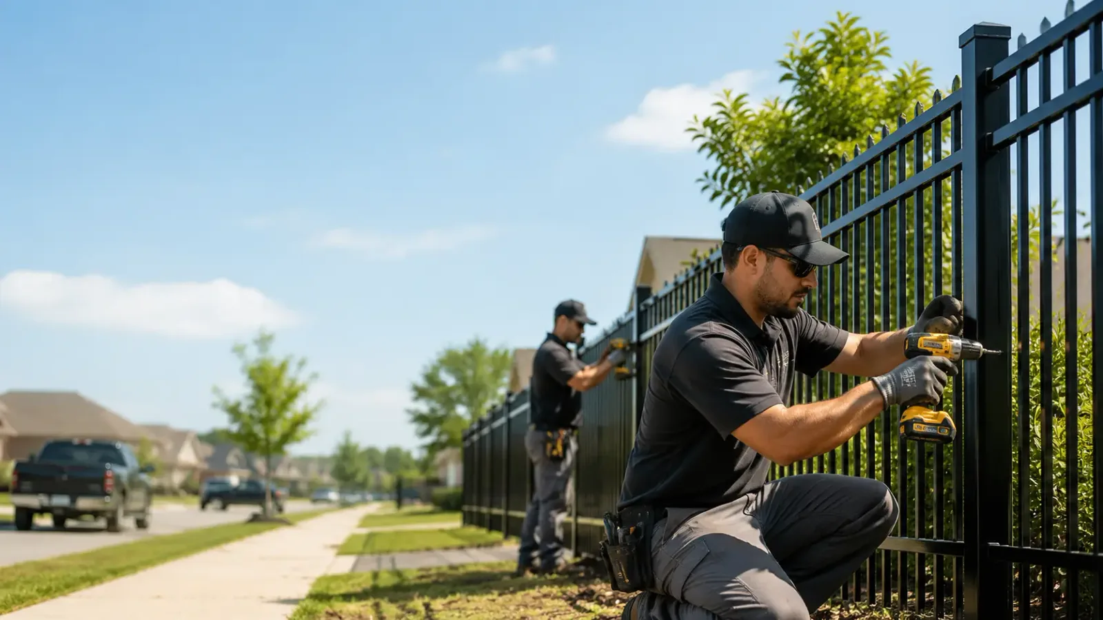 Metal Fence Installation in Royal, AR